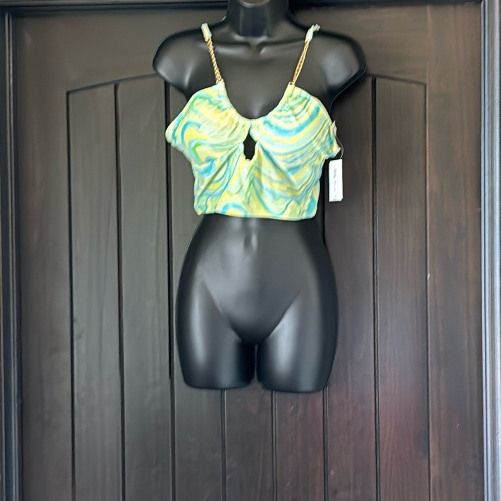 River Island longline bikini